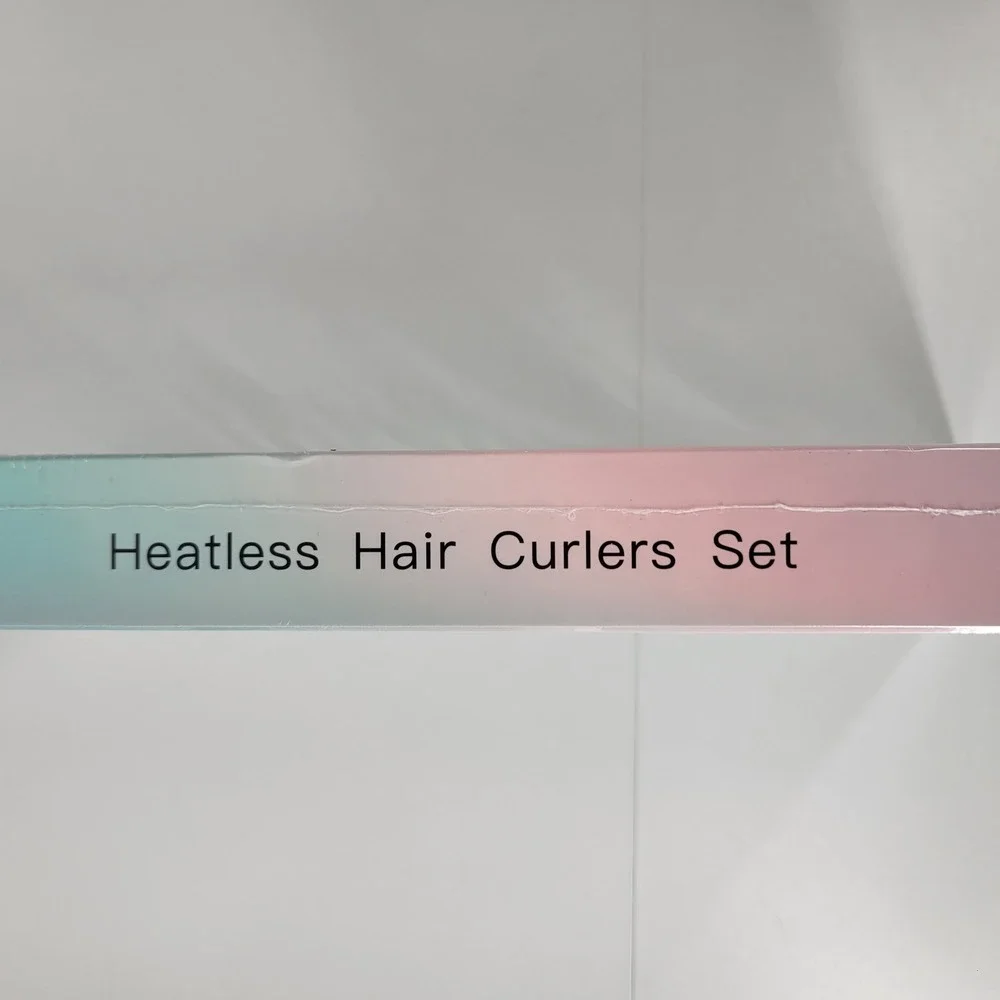 Dream Nebula Heatless Hair Curlers Set Satin Soft Cotton Fiber Sleep‎ Rollers